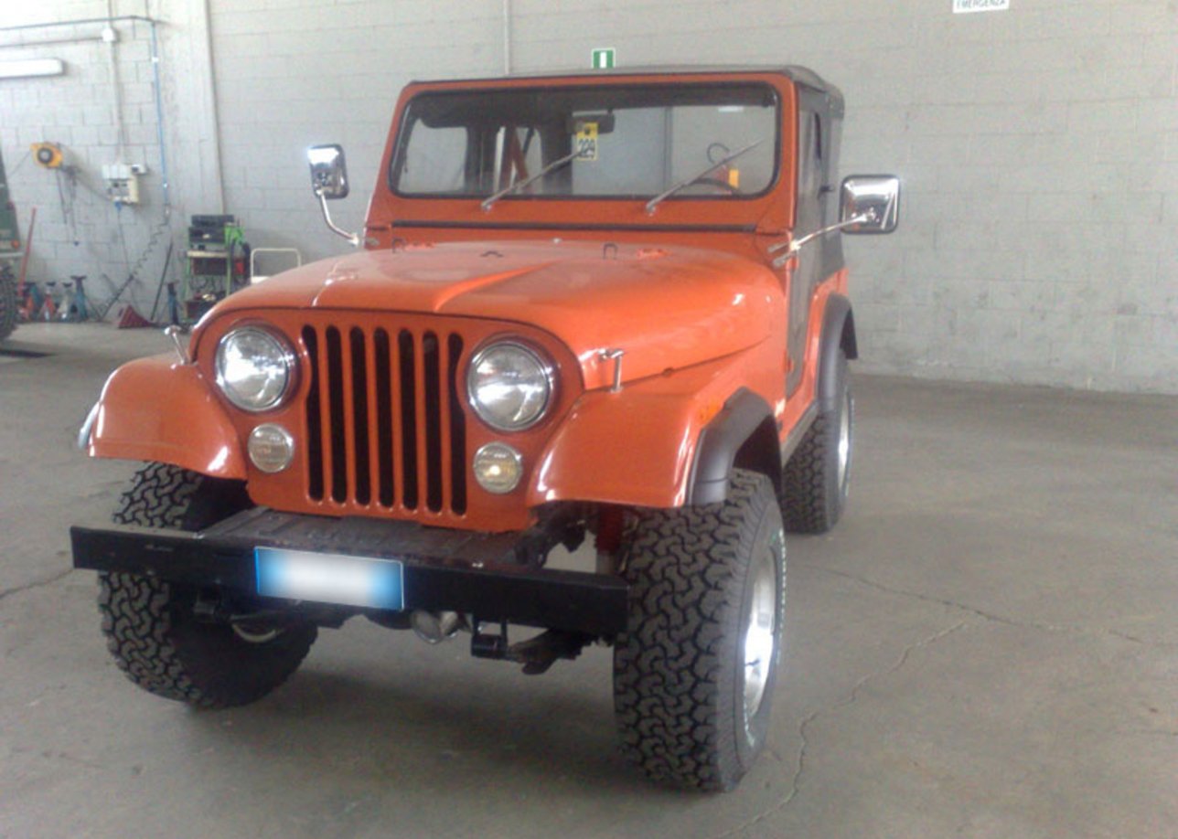 Restauro Jeep CJ 5.0 V8